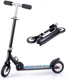 WSJYP Scooter Teens Kick Scooters Freestyle Sports Kick Scooter Rear Wheel Brake with Adjustable Height Smooth Ride 60KG Max Load, Birthday