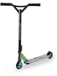 Two Bare Feet Scooter Two Bare Feet TBF Logo Model Stunt Scooter (Neochrome) / Street Stunt Scooter 360 Tricks