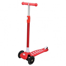 WanuigH Scooter WanuigH Children's Scooters Three-wheeled Scooter Red Children's Scooter Convenient and Practical (Color : Red, Size : 54x23x67.5cm)