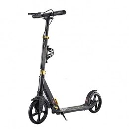 YUNLILI Scooter YUNLILI Multi-purpose Two-Wheeled Scooter Suitable for Teenagers and Adults Over 12 Years Old PU Suspension Wheels Foldable Four-Speed Adjustable Double Brakes Maximum Weight 150 kg -B / B (Color : A)