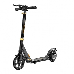 YUNLILI Scooter YUNLILI Multi-purpose Two-Wheeled Scooter Suitable for Teenagers and Adults Over 12 Years Old PU Suspension Wheels Foldable Four-Speed Adjustable Double Brakes Maximum Weight 150 kg -B / B (Color : B)