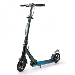 ZXCSER Scooters, Dual Suspension City Scooter Ages 8-12, Large Wheels Folding Adjustable Kick Micro Scooter (Color : B)
