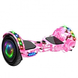 yishan Scooter 10 Inch with Bluetooth Speaker Self Balancing Scooter, LED Lights, Hoverboard Electric Scooter Gift for Kid, Teenager and Adult, with Safety Certified