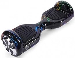 Smart Technology Scooter 2021 Hoverboards for kids 6.5 Inch Electric Scooter Board with Bluetooth Speaker - Amazing LED Lights for Kids, Teenagers and Adults (Rainbow Lightening)