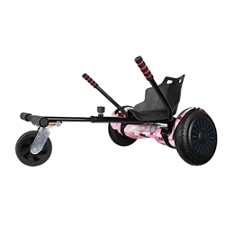AZIZAT  AZIZAT Hoverboard seat Attachment，Go Kart Adjustable Hoverkart Seat for Electric Self Balancing Scooters Fit Hover Board Sizes 6.5", 8" and 10" Hoverkart