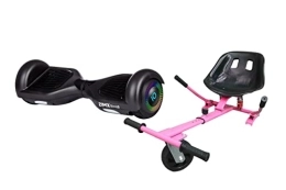 ZIMX Scooter BLACK - ZIMX HB2 HOVERBOARD SWEGWAY SEGWAY WITH LED WHEELS UL2272 CERTIFIED + HOVERKART HK5 PINK