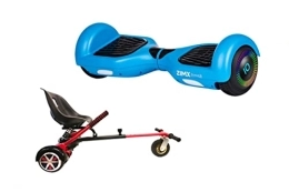 ZIMX Scooter BLUE - ZIMX HB2 HOVERBOARD SWEGWAY SEGWAY WITH LED WHEELS UL2272 CERTIFIED + HOVERKART HK5