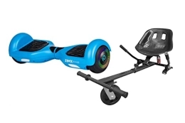 ZIMX Scooter BLUE - ZIMX HB2 HOVERBOARD SWEGWAY SEGWAY WITH LED WHEELS UL2272 CERTIFIED + HOVERKART HK5 BLACK