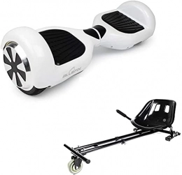 Bluefin Scooter Bluefin 6.5" Self Balancing Scooter, White (White with Kart)