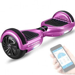 Bluewheel Electromobility Self Balancing Segway Bluewheel HX310s Self Balancing Hover Scooter Board with UL2272 safety standard -Kids safety mode with App -Bluetooth speaker -700W engine - LED - Electric Skateboard