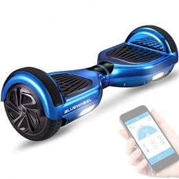 Bluewheel Electromobility Self Balancing Segway Bluewheel HX310s Self Balancing Hover Scooter Board with UL2272 safety standard - Kids safety mode with App -Bluetooth speaker -700W engine - LED - Electric Skateboard