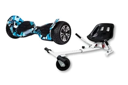 ZIMX Scooter CRAZY BLUE - G2 PRO OFF ROAD HOVERBOARD SWEGWAY SEGWAY UL2272 CERTIFIED + HK5 KART WHITE