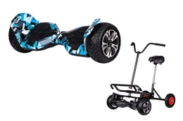 ZIMX Scooter CRAZY BLUE - ZIMX G2 PRO OFF ROAD HOVERBOARD SWEGWAY SEGWAY + HOVERBIKE BLACK