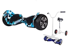 ZIMX Scooter CRAZY BLUE - ZIMX G2 PRO OFF ROAD HOVERBOARD SWEGWAY SEGWAY + HOVERBIKE WHITE