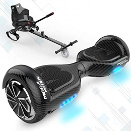 GEARSTONE Scooter GEARSTONE 6.5 inch HoverBoard Self Balancing Scooter Smart Segway Powerful Motor E Scooter 350W * 2 , with Hoverkart, Gift for Kids