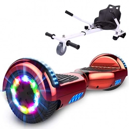 GEARSTONE Scooter GEARSTONE 6.5 inch Hoverboards Segway with Hoverkart，Electric Scooter Self-Balance Scooter E Scooter for Children and Teenagers