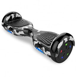 GEARSTONE Self Balancing Segway GEARSTONE 6.5 Inch Overboard Self Balancing Electric Scooter with LED 2 * 350W Powerful Motor Intelligent Segway for Children and Adults