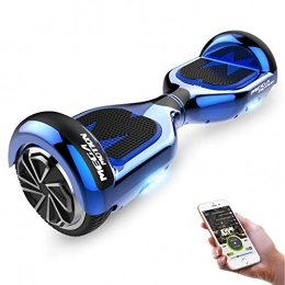 GEARSTONE Hoverboard Self Balancing Scooter 6.5" Segway Two-Wheel Self Balancing Hoverboard with Bluetooth Speaker and LED Lights Electric Scooter for Kids Adult Gift