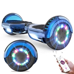 GeekMe  GeekMe Hoverboards for kids 6.5 Inch, Quality hoverboards with Bluetooth Speaker, Beautiful LED Lights, Gift for kids and teenager.