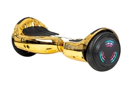 ZIMX Scooter GOLD CHROME - ZIMX BLUETOOTH HOVERBOARD SWEGWAY SEGWAY WITH LED WHEELS UL2272 CERTIFIED