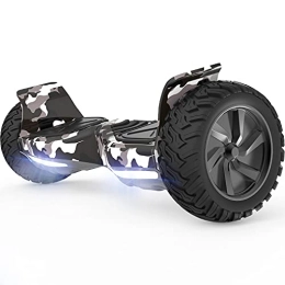 HITWAY Scooter HITWAY SUV Hoverboards Electric Scooter Self-Balance, all Terrain E-Skateboard with Bluetooth Speaker, 350W * 2 Motor LED scooter for Teenagers and Adults