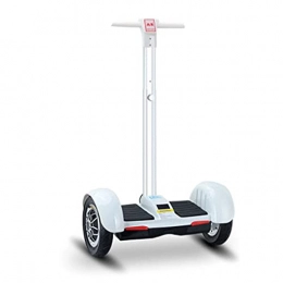  Self Balancing Segway Hoverboard Electric Scooter Self Balancing Car Led Display Aluminum Alloy with Handle Height Adjustable Bluetooth Speaker Portable, A1