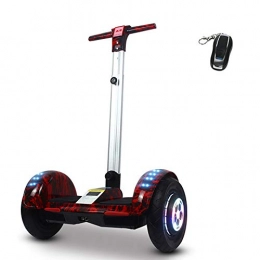  Self Balancing Segway Hoverboard or Electric self-balancing scooter 10 inch hand-held smart balance scooter for adults and children, Red