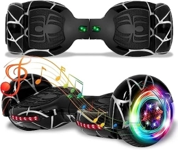 LIPEIDA Self Balancing Segway Hoverboards Hoverboard, Built-in Bluetooth Speaker, 6.5" LED Wheels & Headlight Self Balancing Scooter (Color : E)