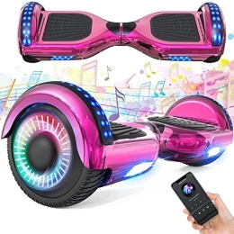 HOVERMAX Self Balancing Segway HOVERMAX Hoverboards, 6.5" Hoverboard for Kids with Bluetooth and LED Light, Powerful Dual Motor, Gift for Kid and Adult