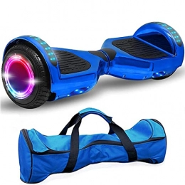 Nero Sport Self Balancing Segway Nero Sport Blue 6.5" Electric Self Balance Hover Scooter Board with 2 wheels and Bluetooth - Includes carry bag