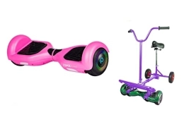 ZIMX Scooter PINK - ZIMX HB2 HOVERBOARD SWEGWAY SEGWAY WITH LED WHEELS UL2272 CERTIFIED + HOVEBIKE PURPLE