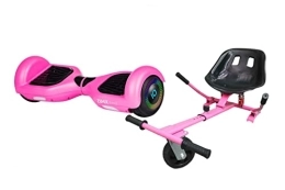 ZIMX Scooter PINK - ZIMX HB2 HOVERBOARD SWEGWAY SEGWAY WITH LED WHEELS UL2272 CERTIFIED + HOVERKART HK5 PINK