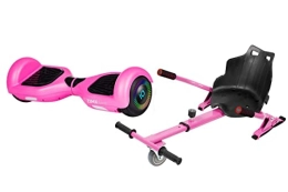 ZIMX Scooter PINK - ZIMX HOVERBOARD SWEGWAY SEGWAY WITH LED WHEELS UL2272 CERTIFIED + HOVERKART HK4 PINK