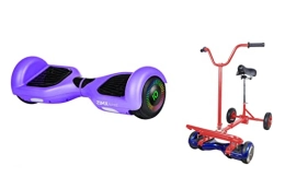ZIMX Scooter PURPLE - ZIMX HOVERBOARD SWEGWAY SEGWAY WITH LED WHEELS UL2272 CERTIFIED + HOVEBIKE RED
