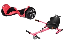 ZIMX Scooter RED ZIMX G2 PRO OFF ROAD HOVERBOARD SWEGWAY SEGWAY UL2272 CERTIFIED + HK4 KART PINK