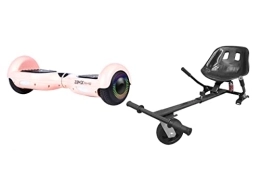 ZIMX Scooter ROSE GOLD - ZIMX HB2 HOVERBOARD SWEGWAY SEGWAY WITH LED WHEELS UL2272 CERTIFIED + HOVERKART HK5 BLACK