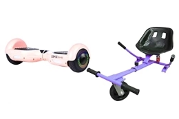 ZIMX Scooter ROSE GOLD - ZIMX HB2 HOVERBOARD SWEGWAY SEGWAY WITH LED WHEELS UL2272 CERTIFIED + HOVERKART HK5 PURPLE