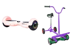 ZIMX Scooter ROSE GOLD - ZIMX HOVERBOARD SWEGWAY SEGWAY WITH LED WHEELS UL2272 CERTIFIED + HOVEBIKE PURPLE