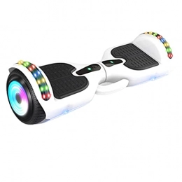  Self Balancing Segway Skateboards Kick Scooters Self-Balancing Electric For Adults Teens Girls Beginners Boys Grip Tape For Boys Age 10-12 Plus Outdoor Sports Balance Scooter 500w Portable, White, 6 in