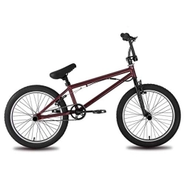 RECORDARME vélo 20 `` BMX Bike Freestyle Steel Bicycle, Bike Double éTrier Frein Show Bike Stunt Acrobatic Bike, pour l'environnement Urbain Et Les Trajets Domicile-Travail