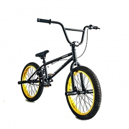 GASLIKE vélo GASLIKE 20 Pouces Professional BMX Vélo, Stunt Action BMX Vélo, adapté au Niveau débutant aux Coureurs avancés Vélos de Rue BMX 25 * 9T, C