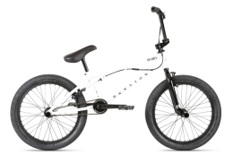 Haro BMX vélo Haro Downtown DLX 20" 2021 BMX Freestyle Bike (20.5" - Blanc)