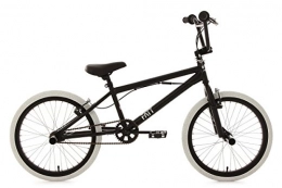 KS Cycling BMX KS Cycling 603B BMX Freestyle Mixte Enfant, Noir, 20"