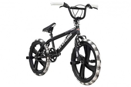 KS Cycling vélo KS Cycling BMX Freestyle Crusher Unisexe 20" Noir / Blanc 28 cm