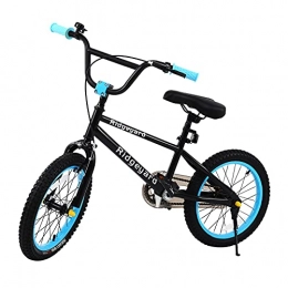 Generic BMX Muguang Vélo BMX Système de Rotor Freestyle 360 ° 16 Pouces, Vélo BMX Freestyle 4 Chevilles (Bleu Clair)