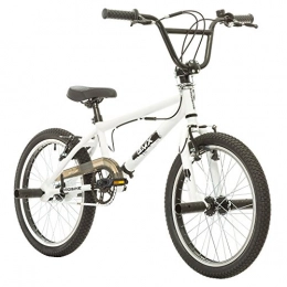 Multibrand, Probike, BMX 20 ", système de rotor Freestyle Bike, BMX, 360 °, protection 4 pegs, chaîne en acier, alternateur, blanc/noir