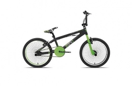Tecnobike BMX Tecnobike BMX Zero – BMX Freestyle – Pro Design 20" – Couleurs exclusives Noir Vert