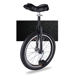  Monocycles 16" / 18" / 20" Enfant / Adulte Formateur Monocycle, Réglable en Hauteur Antidérapant Butyl Montagne Pneu Équilibre Vélo Vélo d'exercice, 18 Pouces Durable