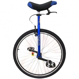aedouqhr Monocycles aedouqhr 28" Big Kids / Teens Wheel Bleu, Hauteur réglable pour Unisexes Adultes / Hommes / Femmes, Cadre en Acier Robuste, Charge 150kg / 330Lbs (Couleur : Bleu, Taille : Roue 28in)
