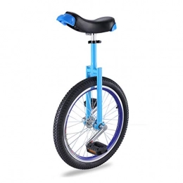 AHAI YU Monocycles AHAI YU Blue Hunycles pour Garçon / Fille / Femmes / Débutants, Adultes Sports en Plein air Un vélo à Roues avec Selle réglable, Meilleur Noël présent (Size : 20INCH Wheel)
